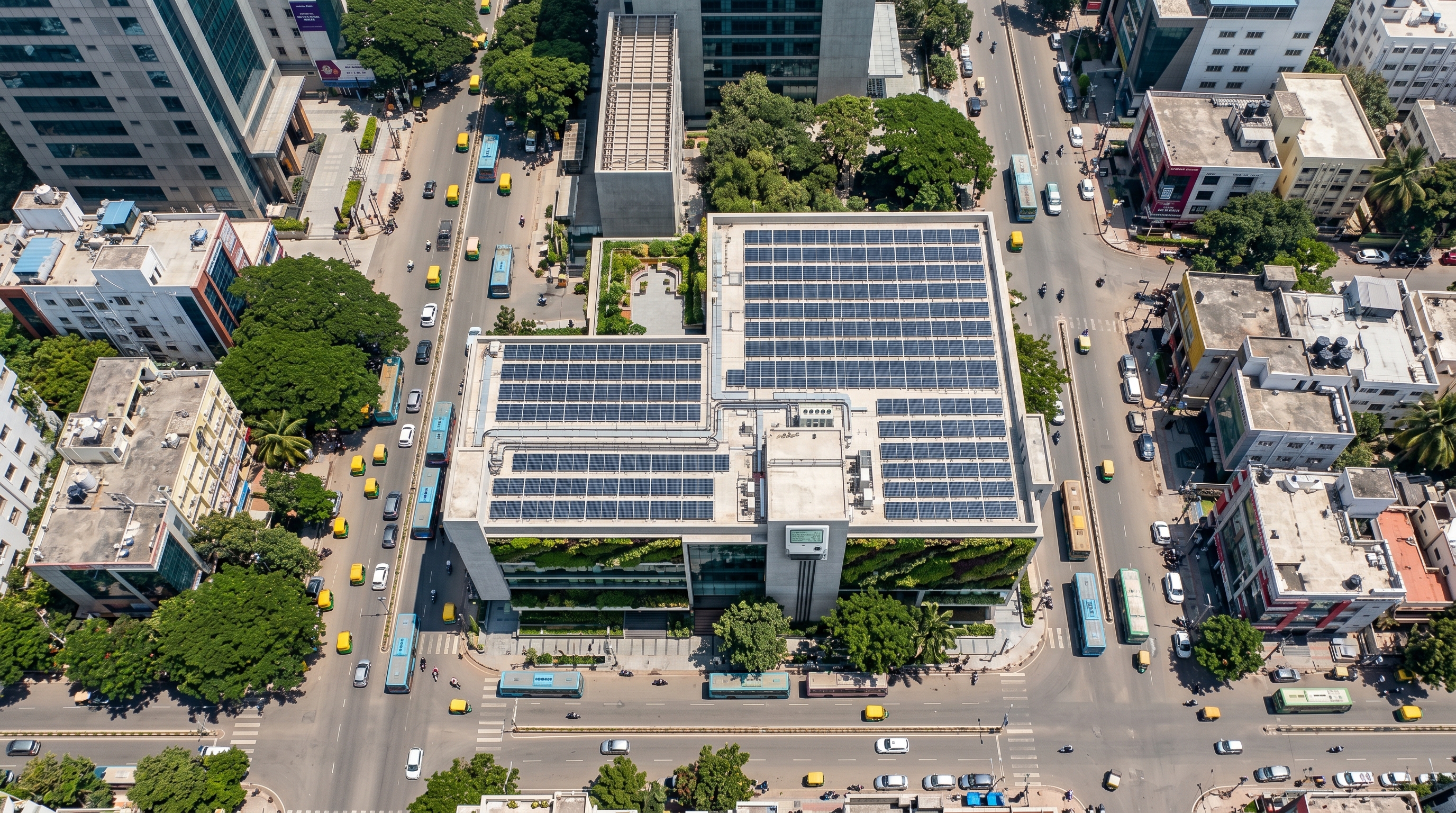 Solispark commercial solar installation in Bengaluru
